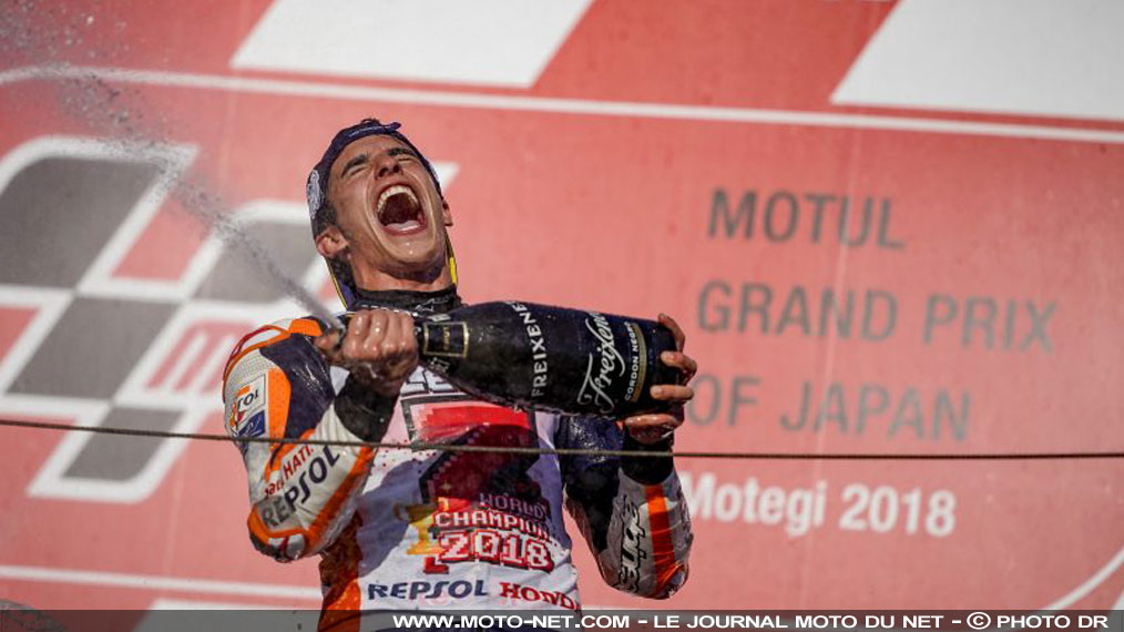 Marc Marquez (1er) : "Sous pression, je me sens mieux sur la moto !"