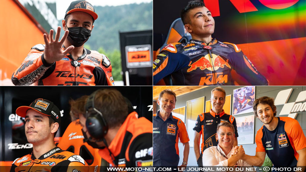 KTM vire ses pilotes MotoGP Tech3 en plein Grand Prix