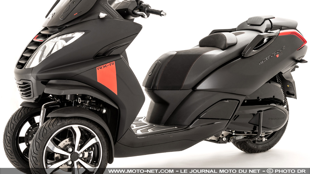 Scooters Peugeot 2017 : nouveau Metropolis 400 ABS TCS et inédit Belville 125