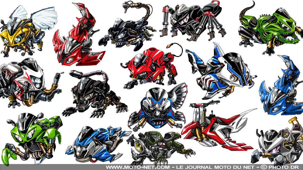 Moto Animals : de grosses bêtes qui roulent des mécaniques...