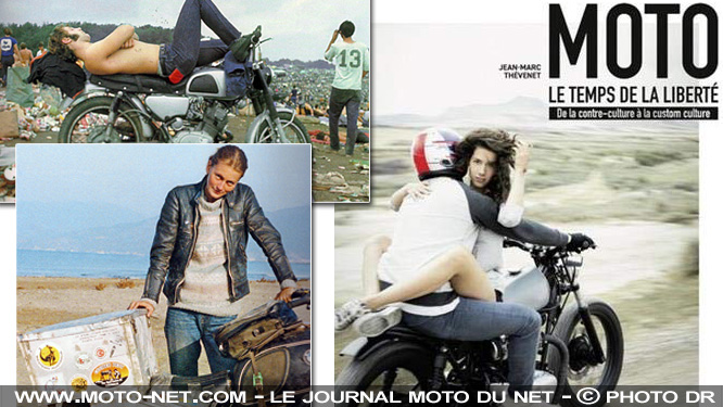 Livre Moto Le temps de la liberté : de la contre-culture à la custom culture