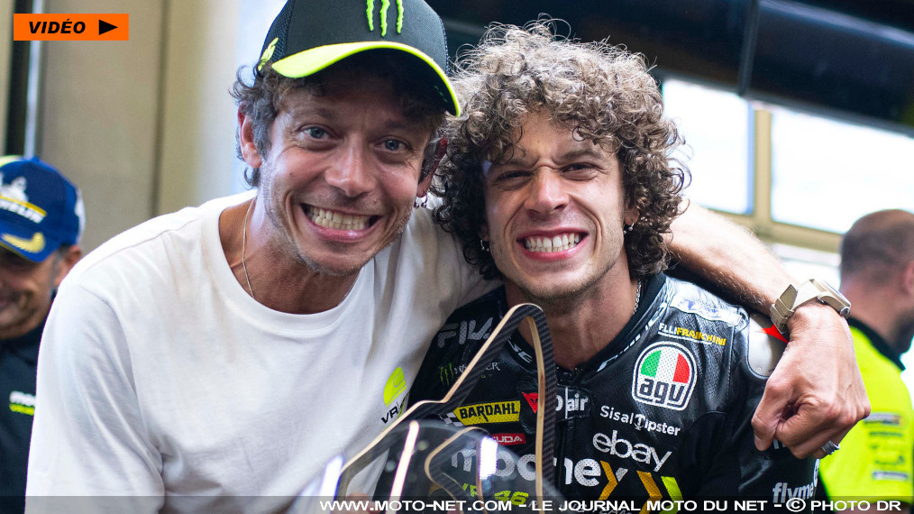 Marco Bezzecchi fidèle à Valentino Rossi et son team MotoGP pour 2024