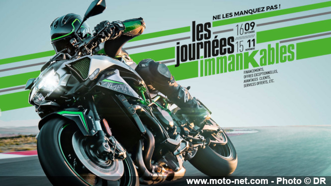 Journées Immankables 2020 dans les concessions Kawasaki