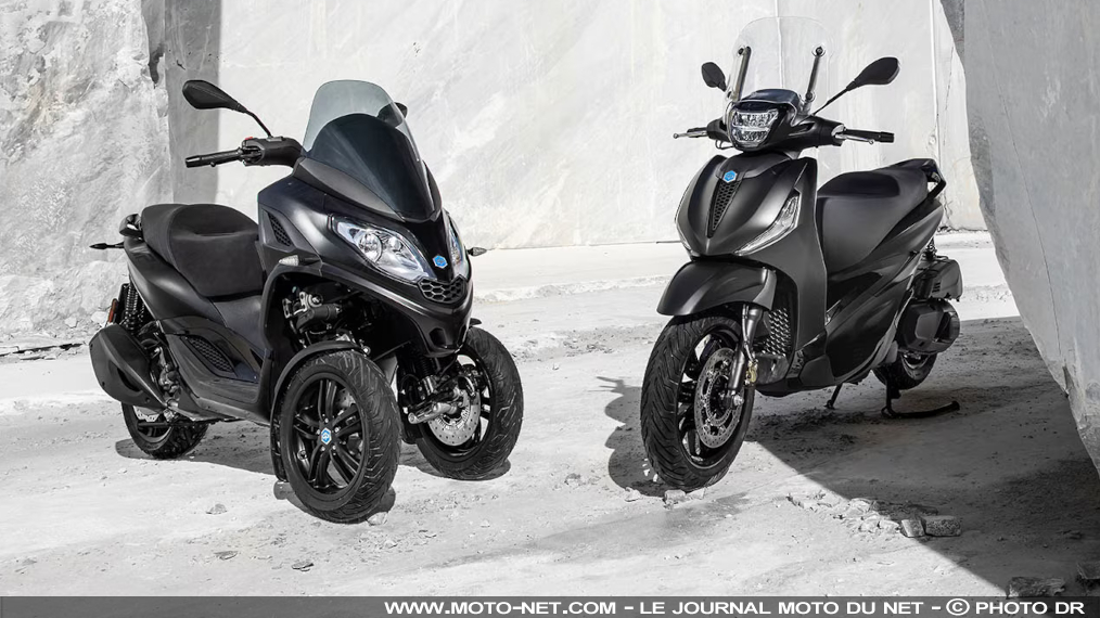 Une petite robe noire pour les scooters Piaggio