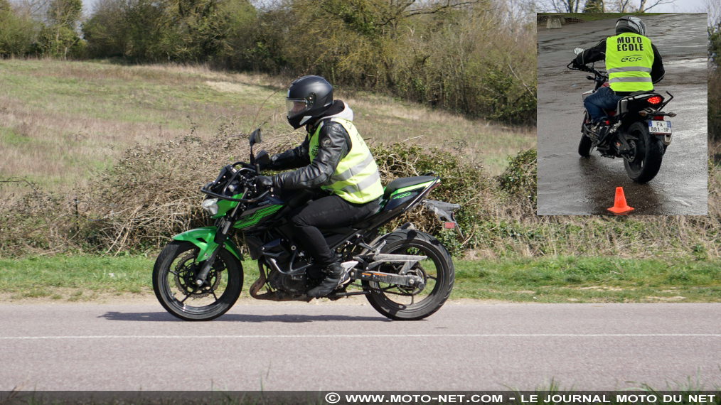 Le permis moto avec le Compte personnel de formation (CPF)