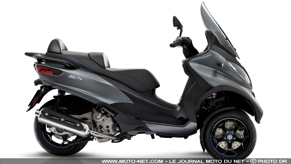 Piaggio répète ses gammes de scooters MP3 et Yourban