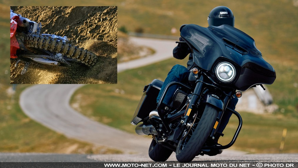 Nouveaux pneus moto Pirelli Diablo PowerCruiser et Scorpion MX32