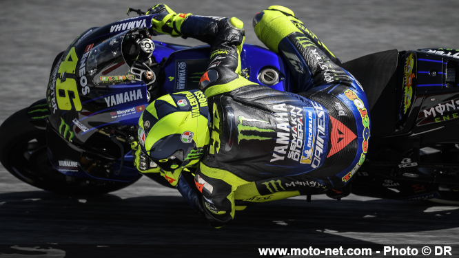 Rossi arrive à Silverstone, l'un de ses 5 circuits préférés...