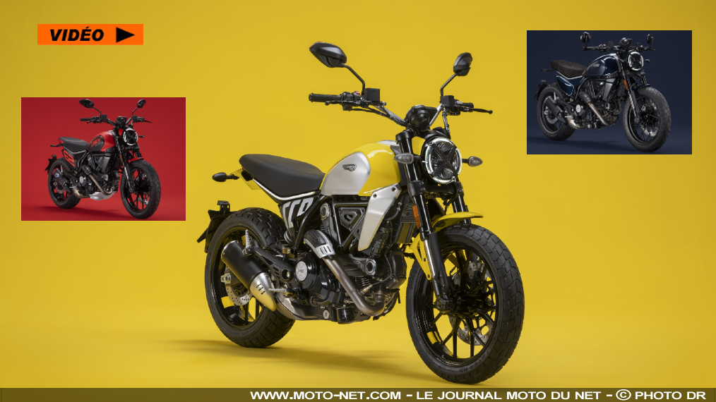 Présentation vidéo des nouveaux Ducati Scrambler 800