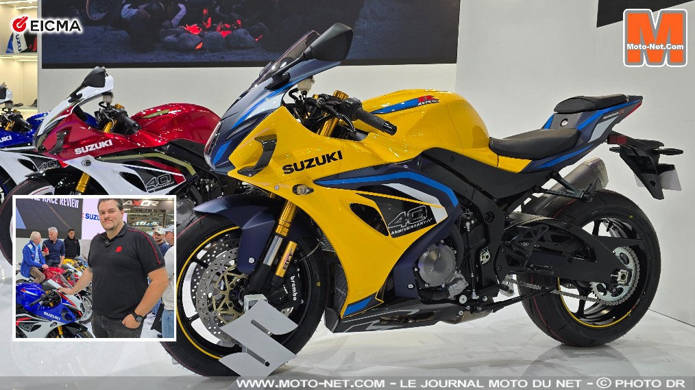 Suzuki France nous détaille la GSX-R1000 à l'EICMA 2025