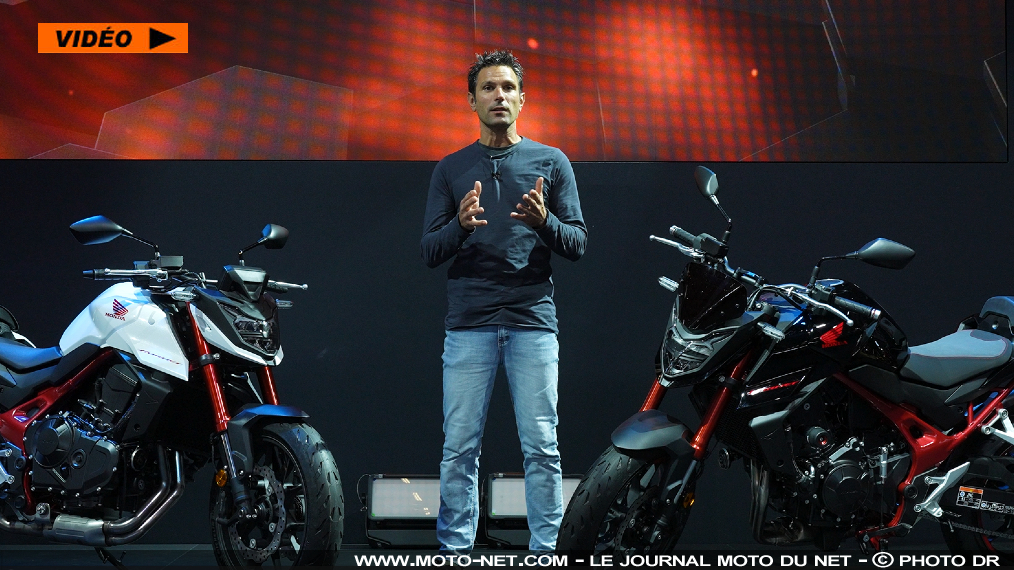 Nouveau roadster Honda Hornet 2023 : présentation vidéo MNC