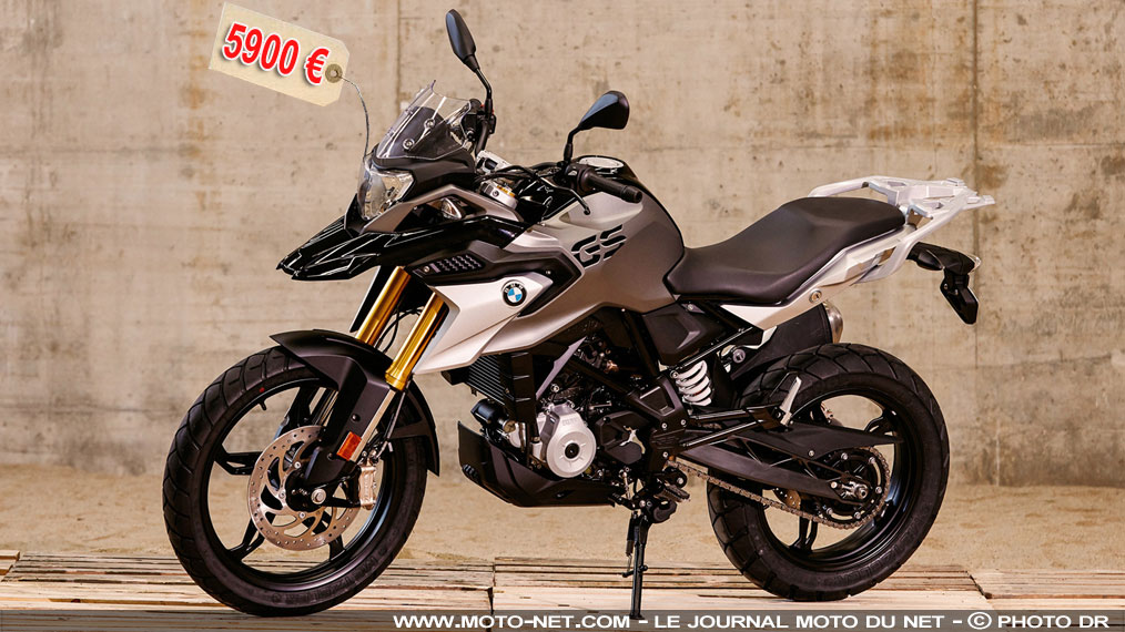 BMW G 310 GS : le trail d'entrée de gamme débarque au prix de 5900 euros