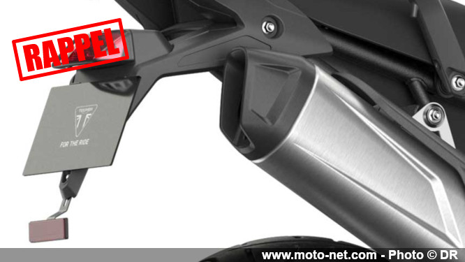 Problème de catadioptre sur les Tiger 900