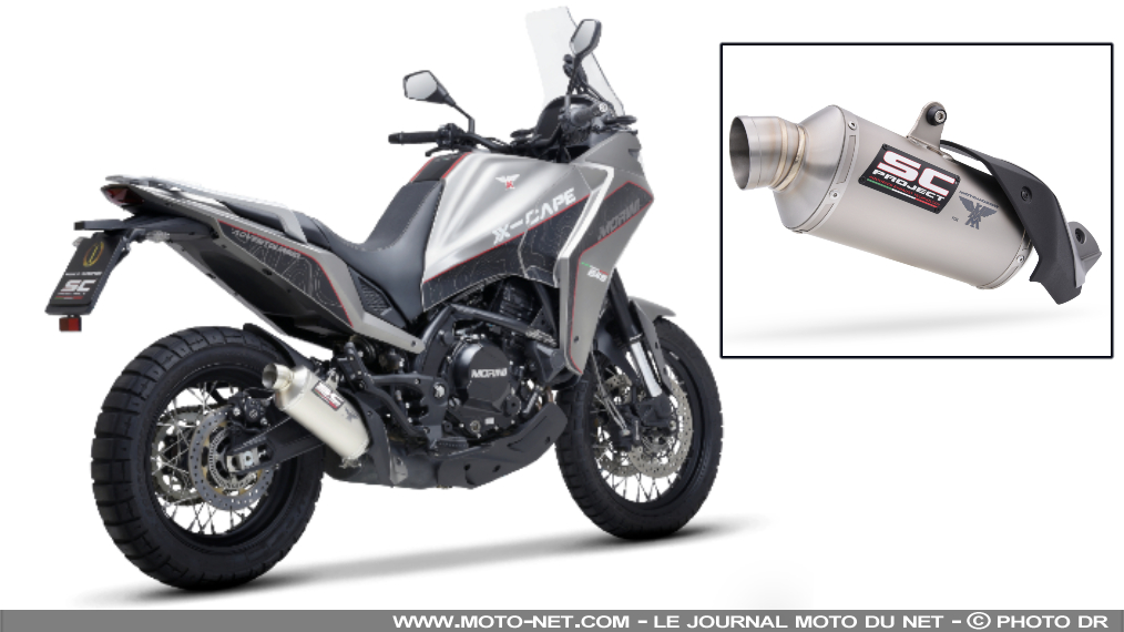Silencieux SC-Project Rally-S pour Moto Morini X-Cape 650