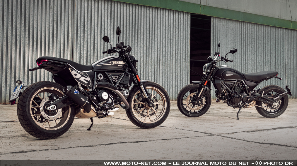 Les Ducati Scrambler Icon Dark et Full Throttle 2025