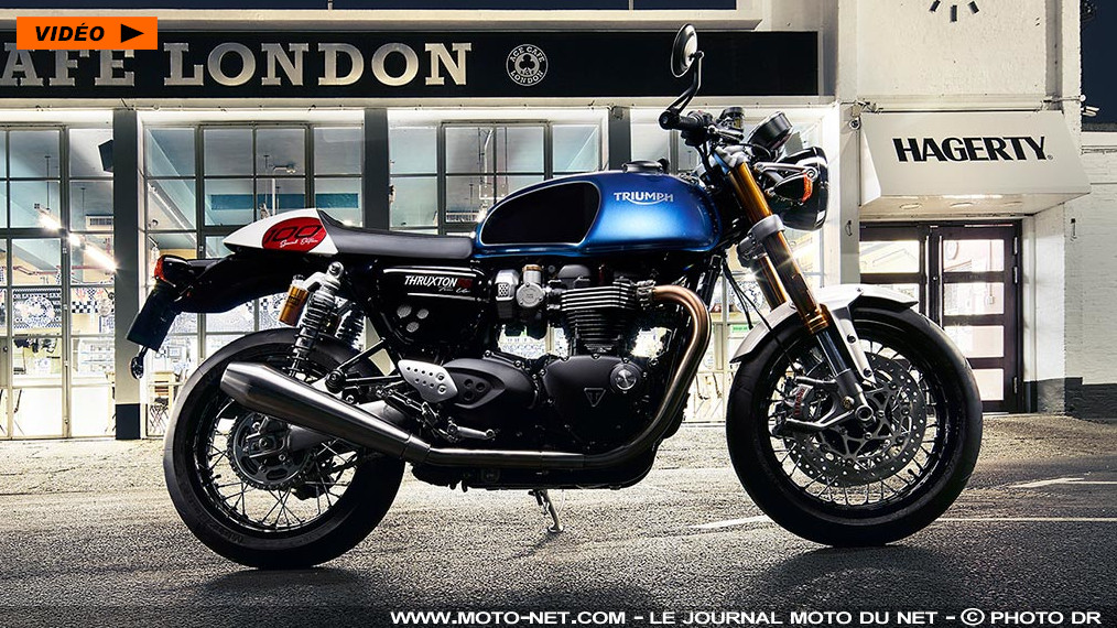 Triple séries spéciales 2022 pour les Triumph Street Twin, Thruxton RS et Rocket 3