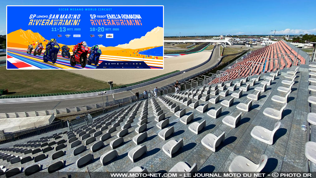 Jusqu'à 10 000 spectateurs par jour au GP de Saint Marin à Misano