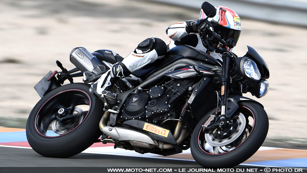 Essai Speed Triple RS : le roadster Triumph hausse le ton et le son en 2018