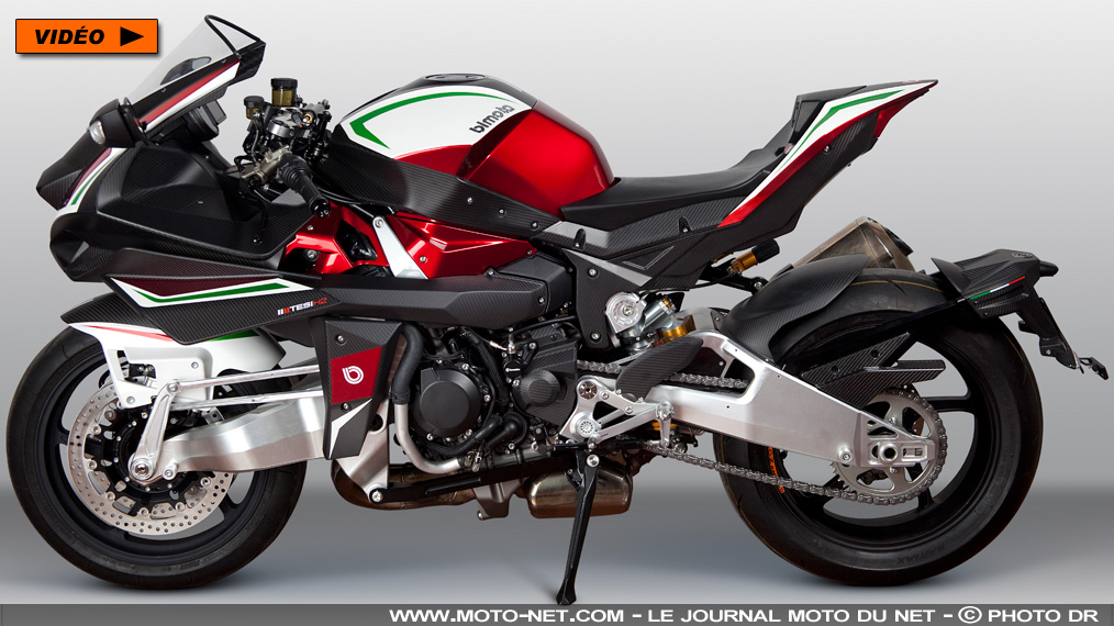 Disponible le 1er octobre, la Bimota Tesi H2 livre toutes ses infos