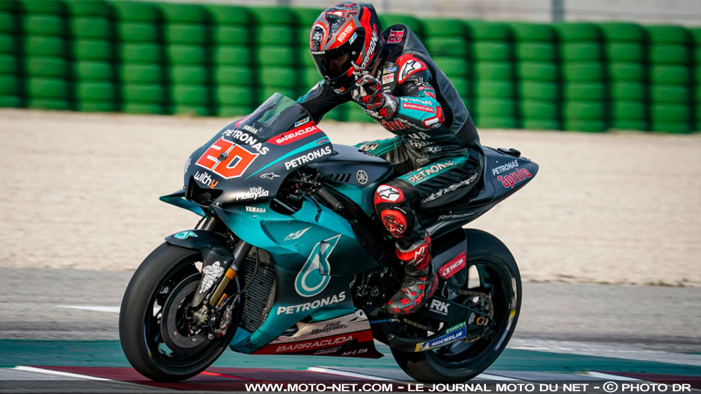 Quartararo et Yamaha mènent la première journée d'essais MotoGP à Misano