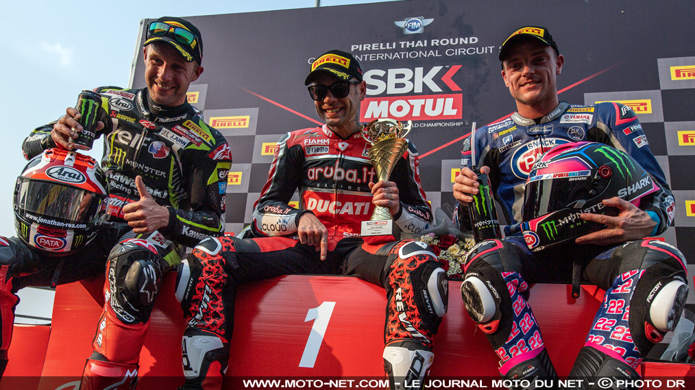 Déclarations WSBK 2019 à Buriram : Rea s'est donné à 110%