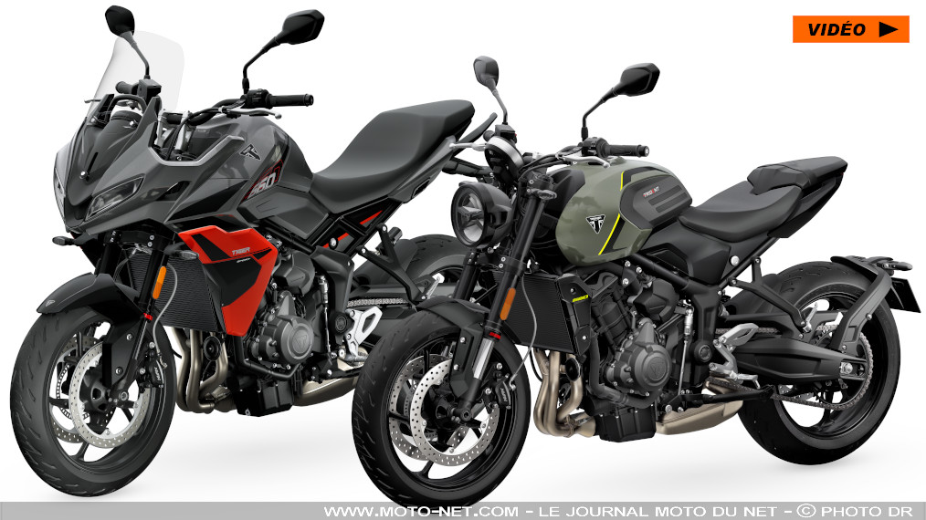 Triumph dévoile une nouvelle génération de Trident et Tiger Sport 660