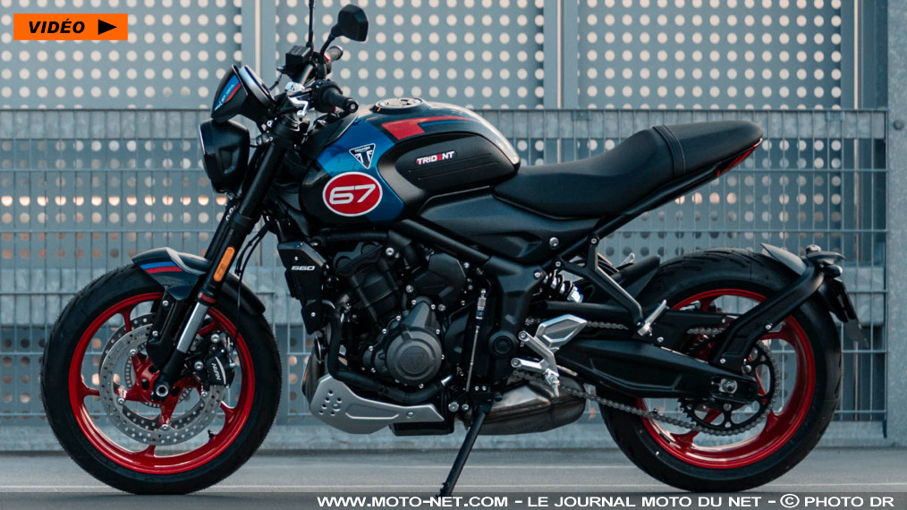 Triumph lance le remake - réussi ! - de la Trident Triple Tribute