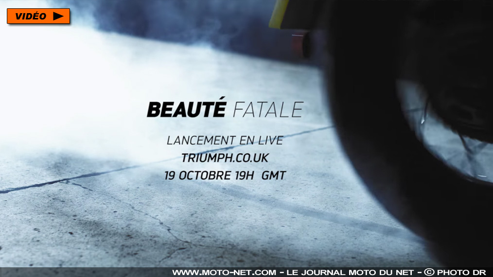 Nouveauté 2017 : Rendez-vous dans une semaine avec le Bobber Triumph !