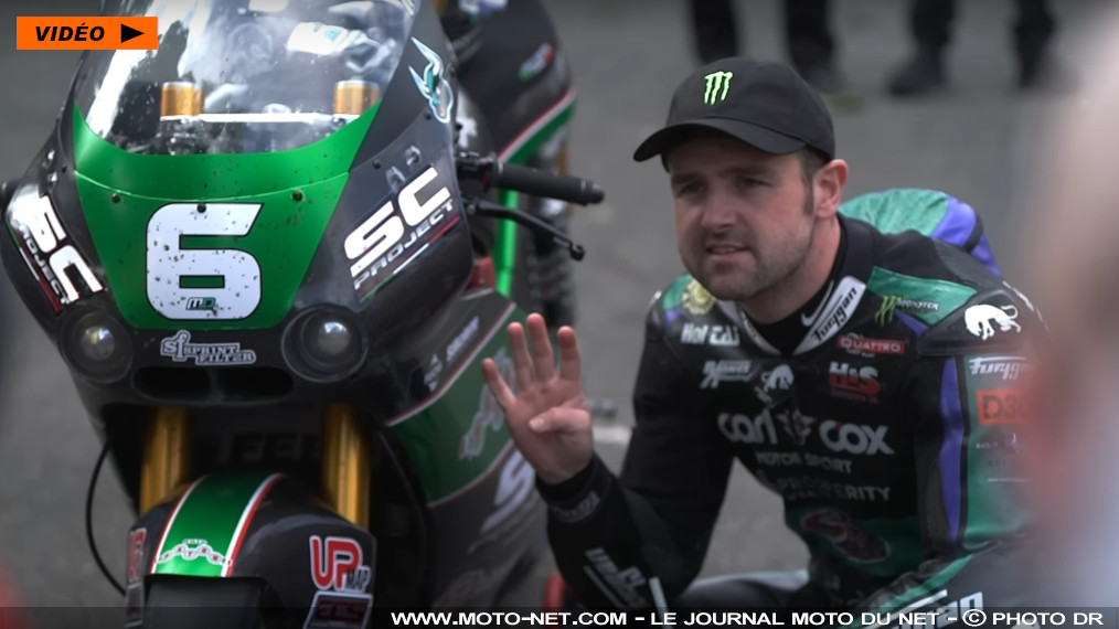 Résultats et vidéo de la seconde course Supertwin du TT 2024