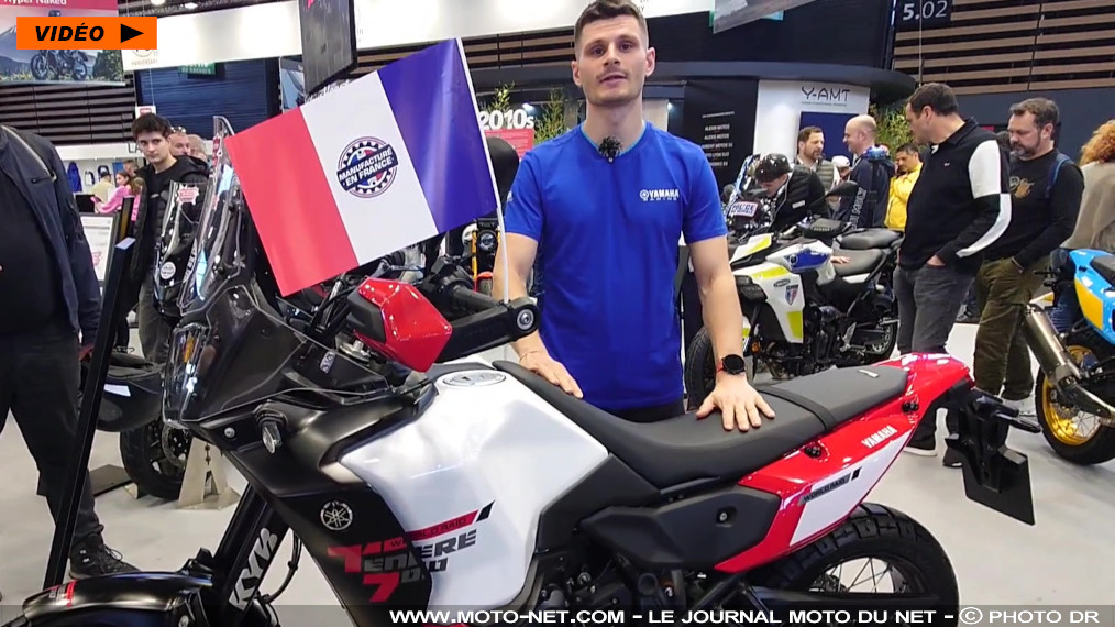 Les nouveautés Yamaha au salon moto de Lyon 2026 en vidéo