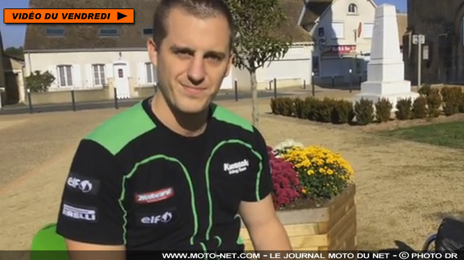 Nicolas Duval, paraplégique et motard