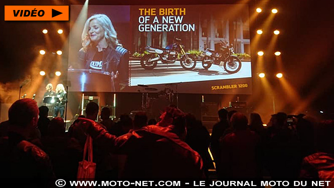 Les nouveaux Triumph Scrambler 1200 XC et XE en vidéos