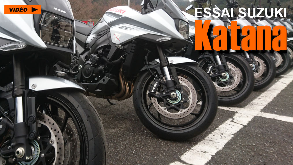 Essai vidéo de la Suzuki Katana 2019