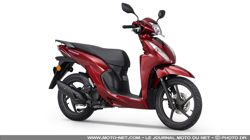 Honda améliore sa Vision pour les normes Euro5 2021