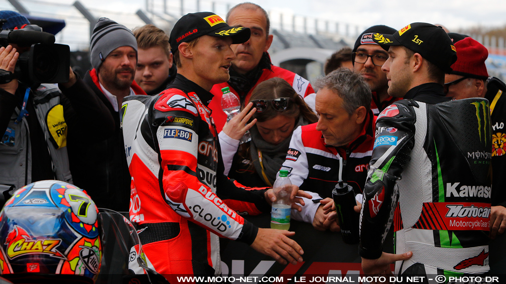 WSBK Assen : Davies persiste et signe... une charge contre Rea