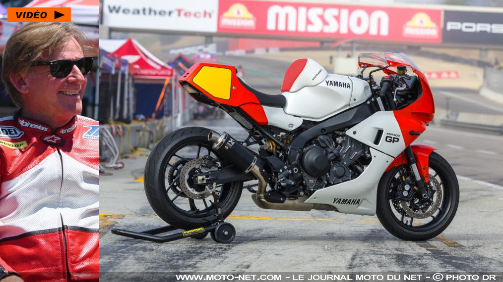 Yamaha prépare une XSR900GP Y-AMT pour son champion Wayne Rainey Yamaha prépare une XSR900GP Y-AMT pour son champion Wayne Rainey