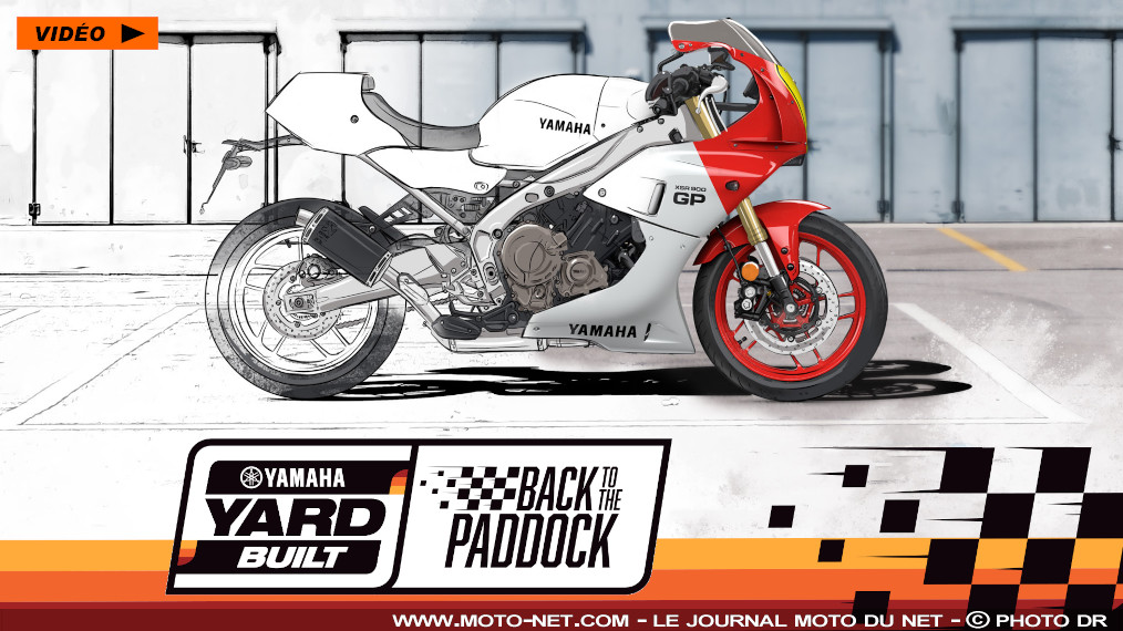 Yamaha dévoile les XSR900GP Replica du projet Yard Built 2024